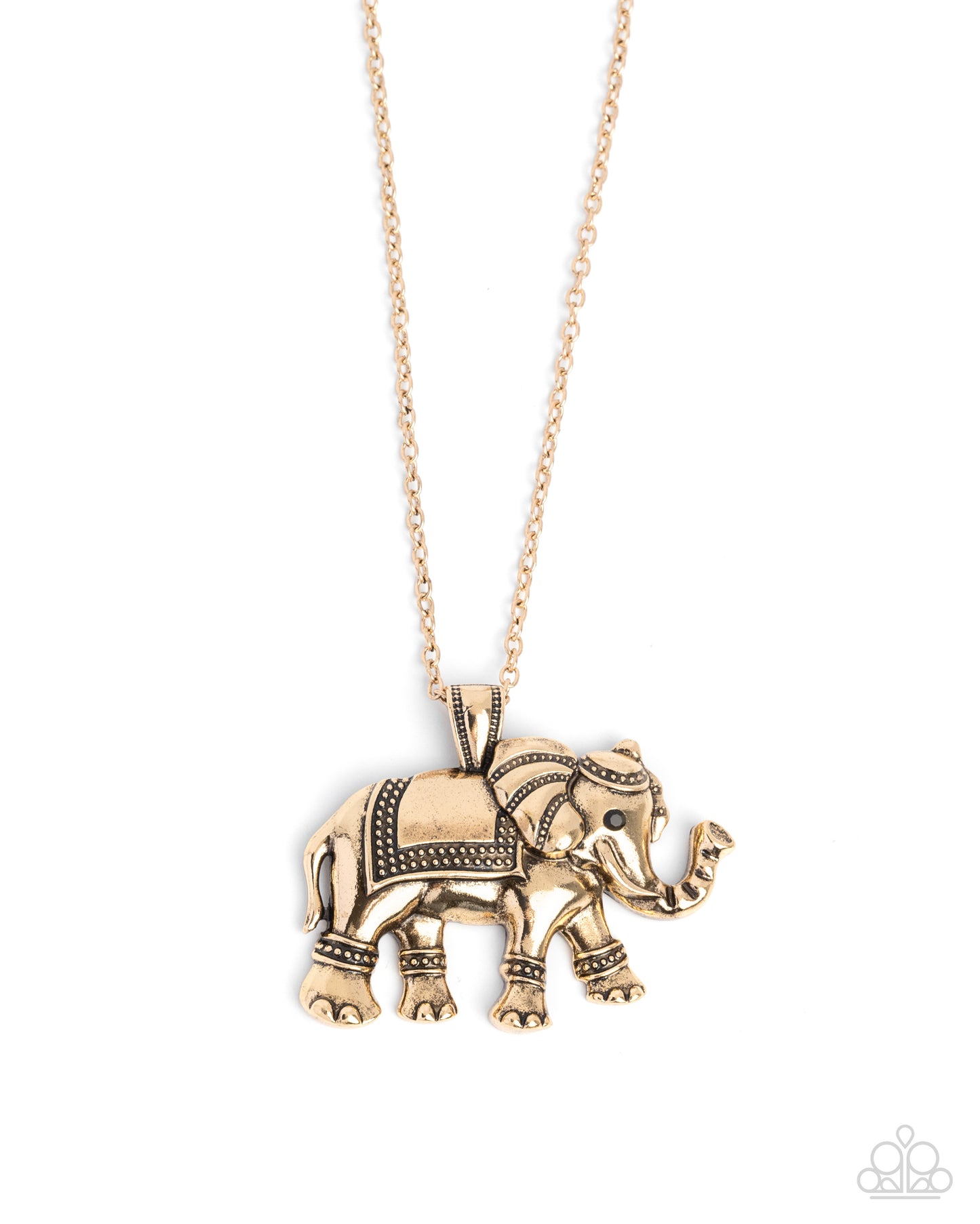 Elaborate Elephant - Gold