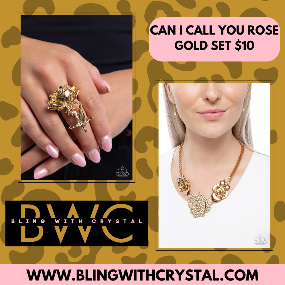 Can I Call You Rose - Gold Set