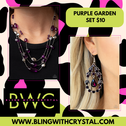 Purple Garden Set