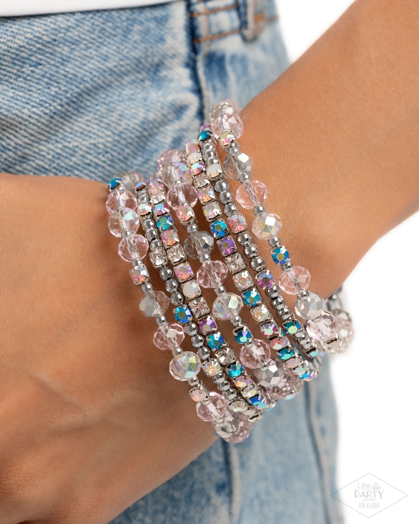 Sizzling Stack - Paparazzi Bracelet