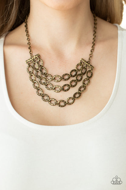 Repeat After Me - Brass ***COMING SOON*** - Bling With Crystal