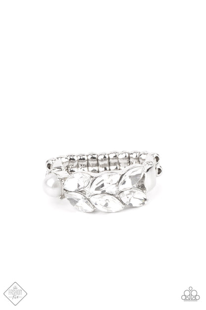 Majestically Musing - White - Bling With Crystal