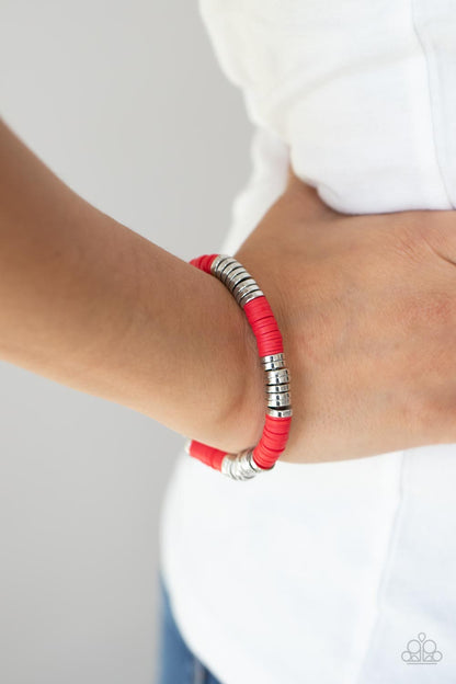 Stacked In Your Favor - Red ***COMING SOON*** - Bling With Crystal