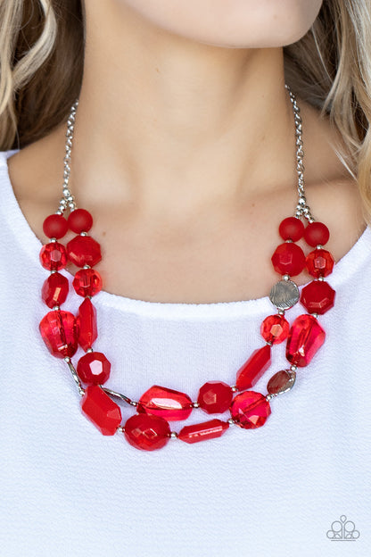 Oceanic Opulence - Red - Bling With Crystal